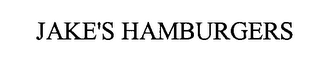 JAKE'S HAMBURGERS