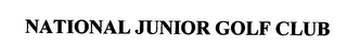 NATIONAL JUNIOR GOLF CLUB