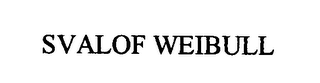SVALOF WEIBULL