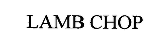 LAMB CHOP