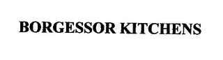 BORGESSOR KITCHENS
