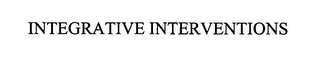INTEGRATIVE INTERVENTIONS