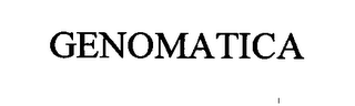 GENOMATICA