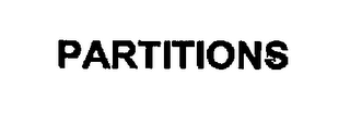 PARTITIONS