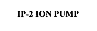 IP-2 ION PUMP