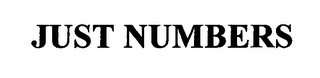 JUST NUMBERS