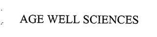 AGE WELL SCIENCES