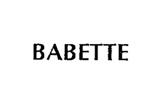 BABETTE