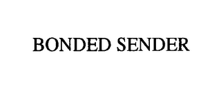 BONDED SENDER