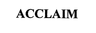 ACCLAIM