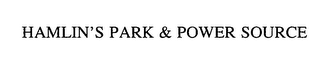 HAMLIN'S PARK & POWER SOURCE