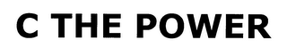 C THE POWER
