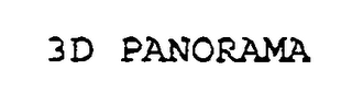 3D PANORAMA