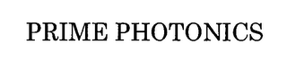 PRIME PHOTONICS