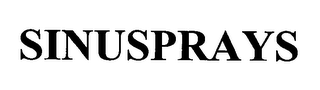 SINUSPRAYS