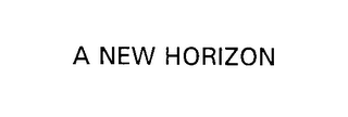 A NEW HORIZON