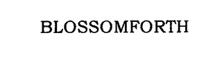 BLOSSOMFORTH