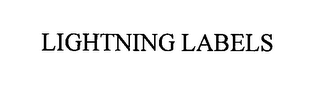 LIGHTNING LABELS