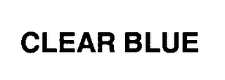 CLEAR BLUE