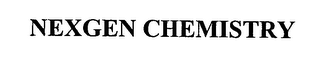NEXGEN CHEMISTRY