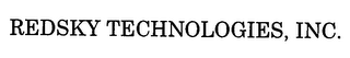REDSKY TECHNOLOGIES, INC.