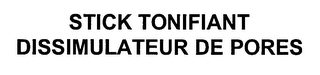 STICK TONIFIANT DISSIMULATEUR DE PORES