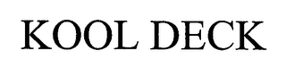 KOOL DECK
