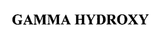 GAMMA HYDROXY