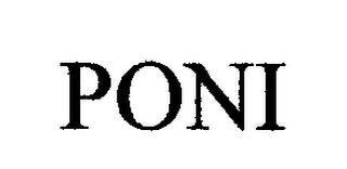 PONI