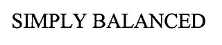 SIMPLY BALANCED
