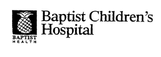 BAPTIST HEALTH BAPTIST CHILDREN'S HOSPITAL