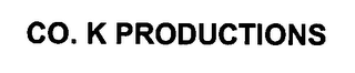 CO. K PRODUCTIONS