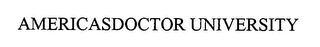 AMERICASDOCTOR UNIVERSITY