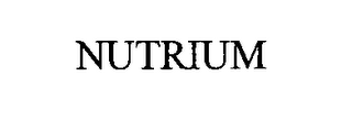 NUTRIUM