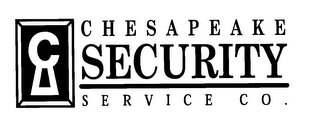 CHESAPEAKE SECURITY SERVICE CO.