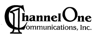CHANNEL 1 ONE COMMUNICATIONS, INC.