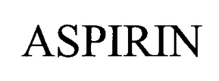 ASPIRIN