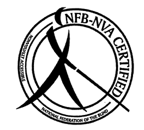NFB-NVA CERTIFIED NONVISUALLY ACCESSIBLE NATIONAL FEDERATION OF THE BLIND