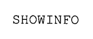 SHOWINFO