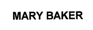 MARY BAKER