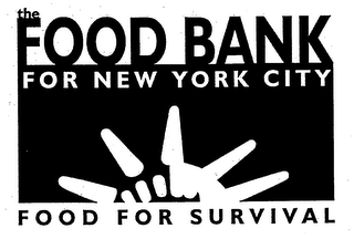 THE FOOD BANK FOR NEW YORK CITY FOOD FOR SURVIVAL