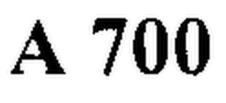 A 700