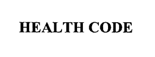 HEALTH CODE