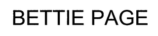 BETTIE PAGE