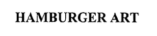 HAMBURGER ART
