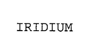 IRIDIUM