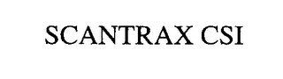 SCANTRAX CSI