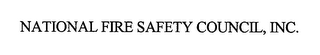 NATIONAL FIRE SAFETY COUNCIL, INC.