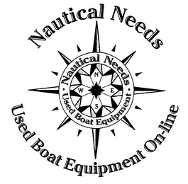 NAUTICAL NEEDS USED BOAT EQUIPMENT ON-LINE NATUTICAL NEEDS USED BOAT EQUIPMENT