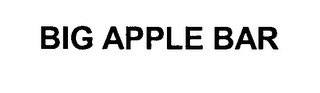 BIG APPLE BAR